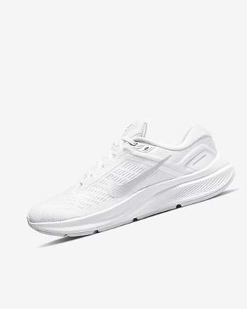 Nike Air Zoom Structure 24 Blancos Plateadas Plateadas Metal Plateados | MX 4713